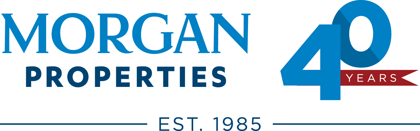 Morgan Properties 40 Years logo